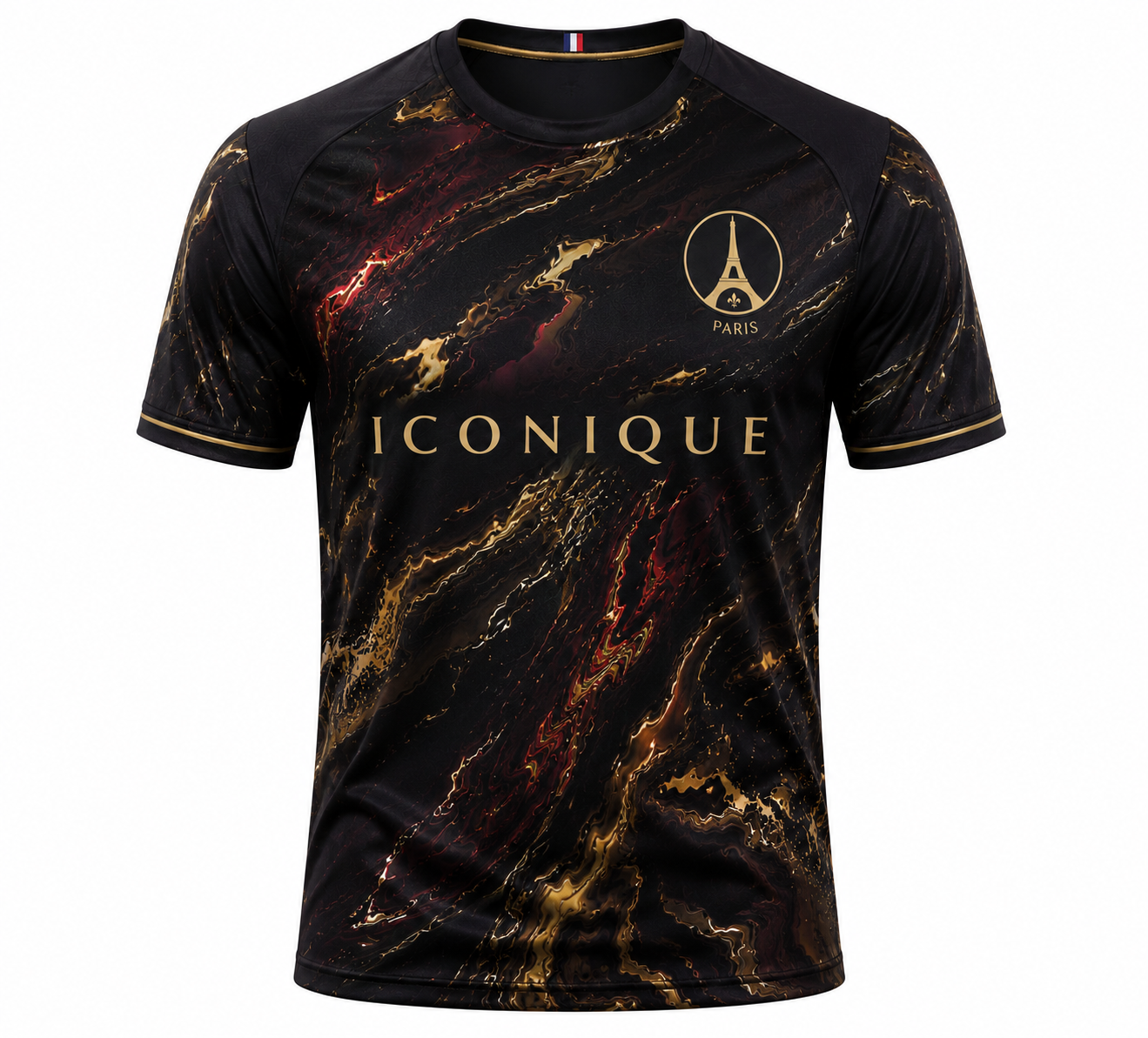 Maillot Paris Iconique – Esprit Rouge & Bleu pour Vrais Passionnés